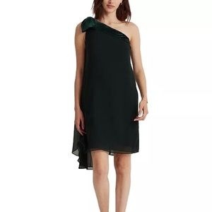 Chiffon One shoulder Dress